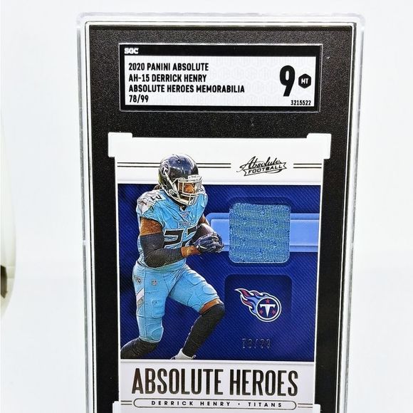 2016 PANINI ABSOLUTE DERRICK HENRY SGC 9 - Picture 1 of 2